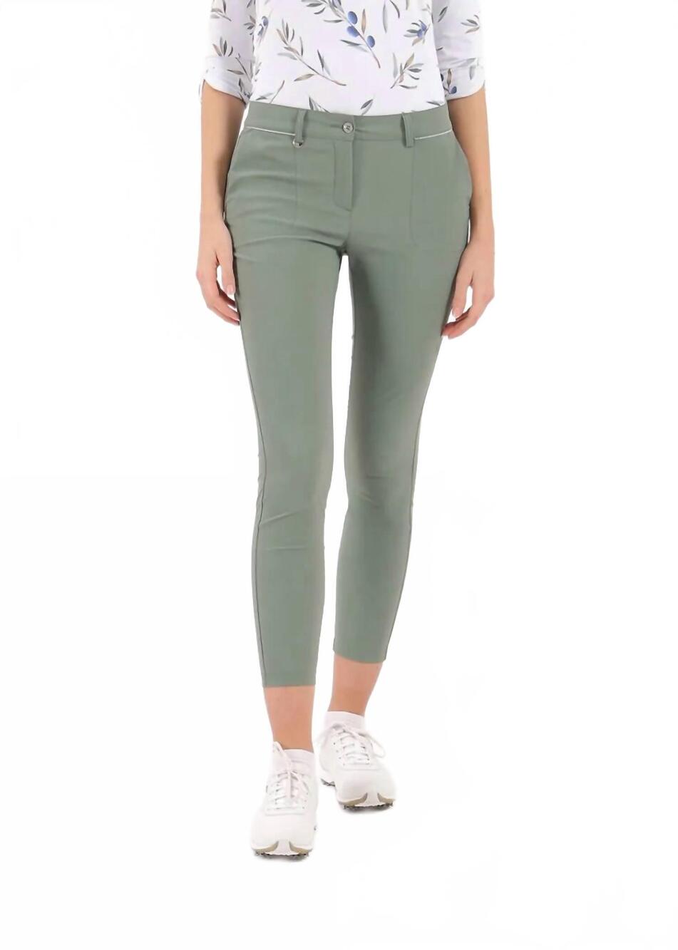 NEW CHERVÒ USA speranza pant in sage